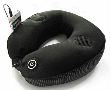 Neck Massager With Built-in Speaker